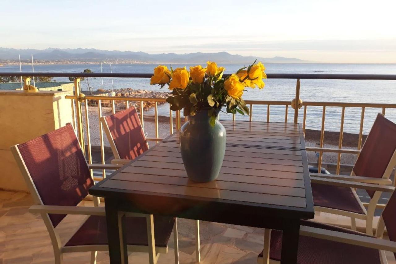 Seafront One Bedroom Apartment With A Terrasse Swimming Pool And A Parking Antibes Exterior foto