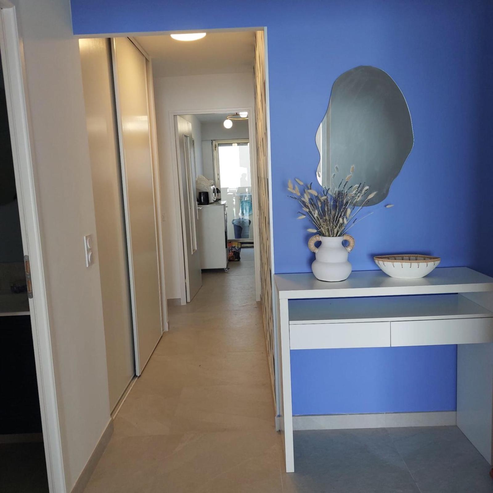 Seafront One Bedroom Apartment With A Terrasse Swimming Pool And A Parking Antibes Exterior foto